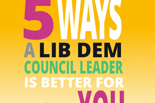 Spelthorne Liberal Democrats 5 ways a Lib Dem leader is better for you