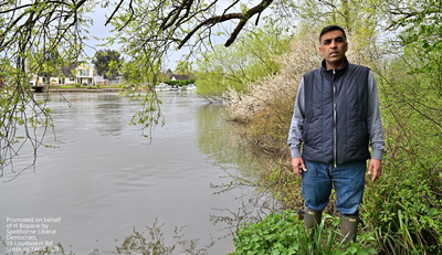 Harry by the River Thames